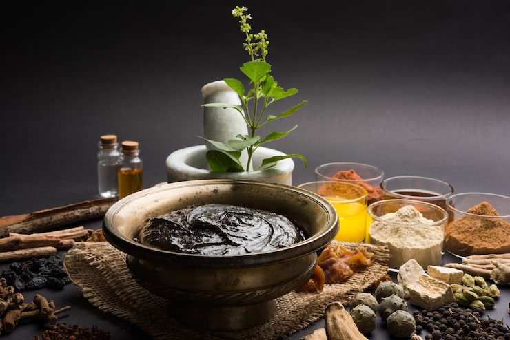 Ayurveda massage therapy session